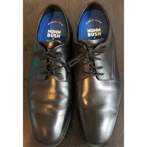 Nunn Bush Men’s Plain Toe Leather Oxford Size 11 1/2